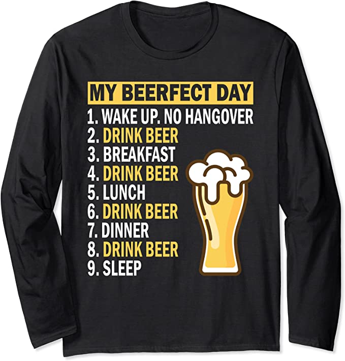 Camiseta de manga larga para cerveceros